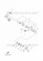 AXE DE SELECTEUR / PEDALE pour Yamaha TENERE 2024