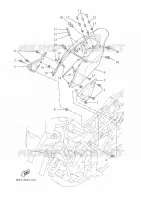 COUVERCLE LATERAL pour Yamaha TENERE 2024