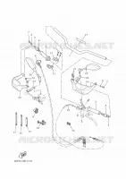 GUIDON ET CABLES pour Yamaha TENERE 2024