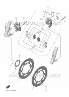 ETRIER DE FREIN AVANT pour Yamaha R7 2024