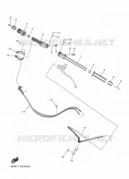 GUIDON ET CABLES pour Yamaha R7 2024