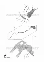 FEU ARRIERE pour Yamaha R7 2024
