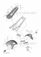 GARDE BOUE pour Yamaha R7 2024