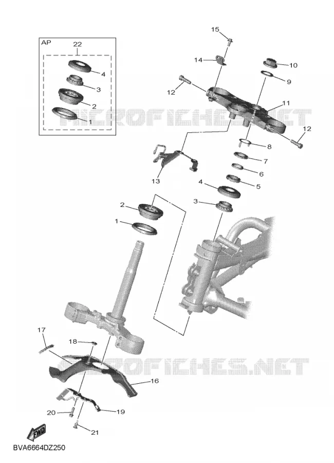 DIRECTION Yamaha MOTO 700 2024 R7  YZF690