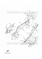 COUVERCLE LATERAL pour Yamaha MT 2024