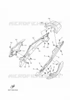 COUVERCLE LATERAL pour Yamaha MT 2024