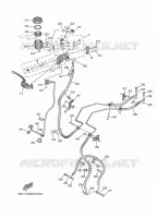 MAITRE CYLINDRE DE FREIN AVANT pour Yamaha TRACER 2024