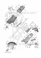 GARDE BOUE pour Yamaha TRACER 2024