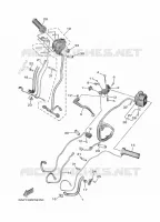 COMMODO / LEVIER pour Yamaha TRACER 2024