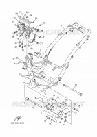 CADRE pour Yamaha NMAX 2024