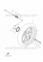 ROUE AVANT pour Yamaha NMAX 2024