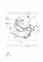 PHARE pour Yamaha NMAX 2024