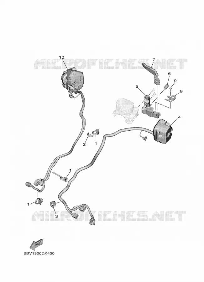 COMMODO / LEVIER Yamaha SCOOTER 560 2024 TMAX  XP560
