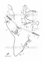 GUIDON ET CABLES pour Yamaha TRICITY 2024