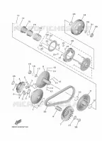 EMBRAYAGE DE DEMARREUR pour Yamaha TRICITY 2024