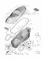 SELLE pour Yamaha TRICITY 2024