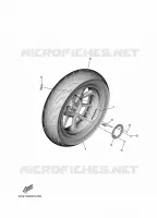 ROUE ARRIERE pour Yamaha TRICITY 2024