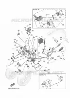 PARTIE ELECTRIQUE 1 pour Yamaha TRICITY 2024