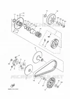 EMBRAYAGE pour Yamaha XMAX 2024