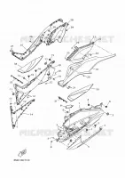 BEQUILLE / REPOSE PIEDS 2 pour Yamaha XMAX 2024