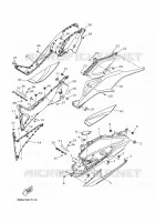 SUPPORT / REPOSE PIEDS 2 pour Yamaha XMAX 2024