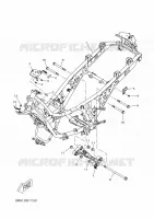 CADRE pour Yamaha XMAX 2024