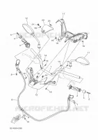 GUIDON ET CABLES pour Yamaha XMAX 2024