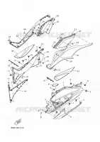 SUPPORT / REPOSE PIEDS 2 pour Yamaha XMAX 2024