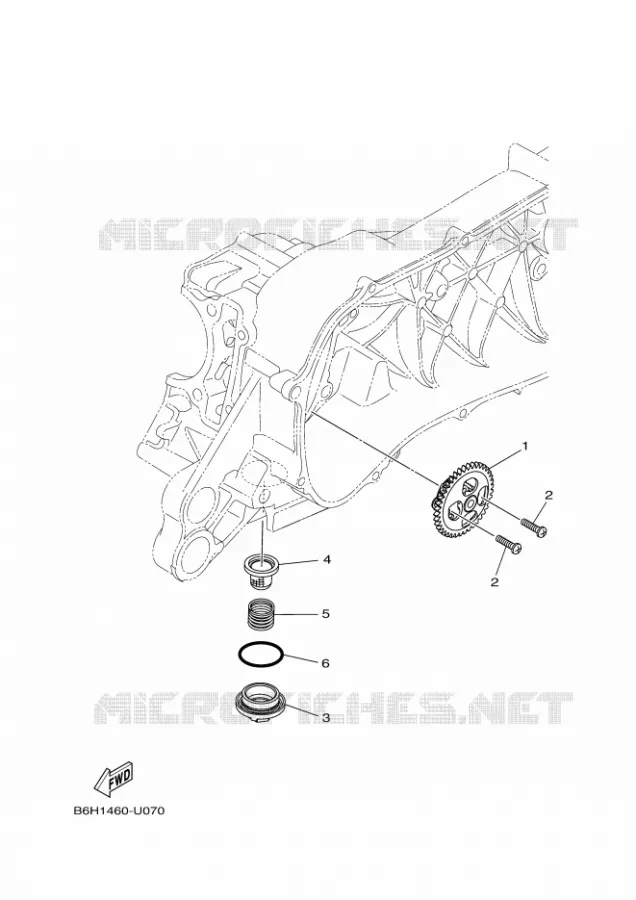 POMPE A HUILE Yamaha SCOOTER 155 2024 NMAX  GPD155-A
