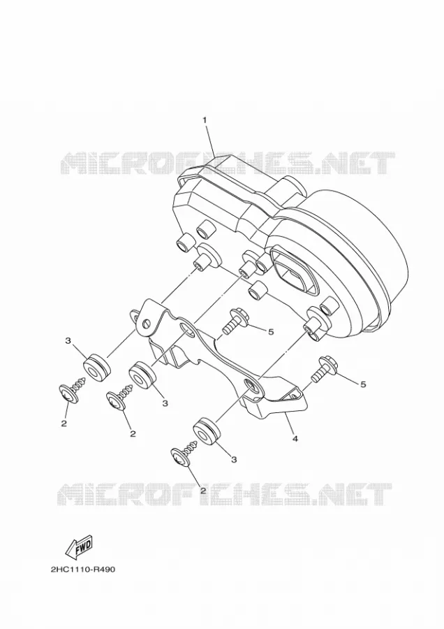 COMPTEUR  Yamaha SIDE BY SIDE 1000 2024 YXZ  YXZ1000ET