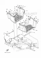 BEQUILLE / REPOSE PIEDS pour Yamaha KODIAK 2024