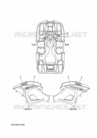 EMBLEME pour Yamaha KODIAK 2024