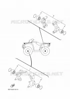 KIT PIECES D'ENTRETIEN pour Yamaha KODIAK 2024