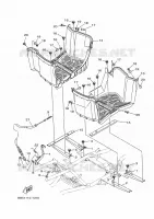 BEQUILLE / REPOSE PIEDS pour Yamaha KODIAK 2024