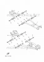 BRAS OSCILLANT  pour Yamaha KODIAK 2024