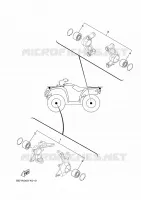 KIT PIECES D'ENTRETIEN pour Yamaha KODIAK 2024