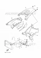 COUVERCLE LATERAL pour Yamaha KODIAK 2024