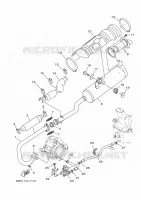 ECHAPPEMENT pour Yamaha KODIAK 2024