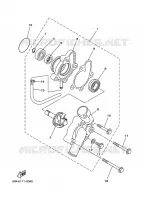 POMPE A EAU pour Yamaha KODIAK 2024