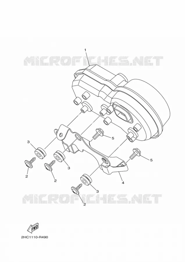 COMPTEUR  Yamaha SIDE BY SIDE 1000 2024 YXZ  YXZ1000E