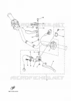 COMMODO / LEVIER pour Yamaha YFZ 2024