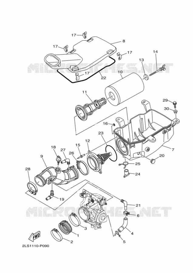ADMISSION Yamaha QUAD 700 2024 RAPTOR  YFM700R