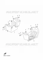 SUPPORT / REPOSE PIEDS pour Yamaha YFZ 2024