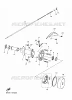 FREIN ARRIERE pour Yamaha YFZ 2024