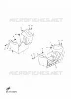 SUPPORT / REPOSE PIEDS pour Yamaha YFZ 2024