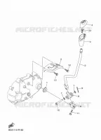 AXE DE SELECTEUR / PEDALE pour Yamaha RAPTOR 2024