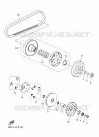 EMBRAYAGE DE DEMARREUR pour Yamaha RAPTOR 2024