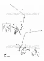ETRIER DE FREIN AVANT pour Yamaha RAPTOR 2024