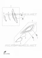 PHARE  pour Yamaha RAPTOR 2024