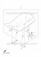 SELLE pour Yamaha RAPTOR 2024
